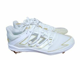 Adidas Adizero Afterburner 7 EG5631 Mens Size 14 White Gold Baseball Cleats - $1,319.24 MXN