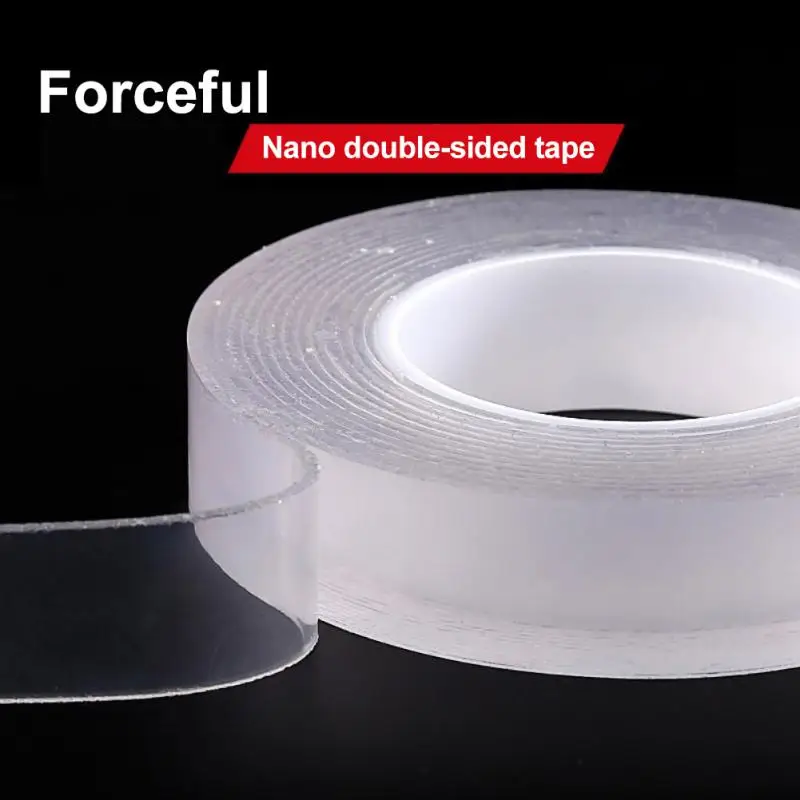 Sporting 1/2/3/5M Nano Tape Double Sided Adhesive Transparent Tape No Trace Reus - £23.52 GBP