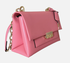 New Michael Kors Cece Medium Flap Shoulder Bag Tea Rose - £83.44 GBP