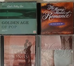 Lot Of 6 Time Life Cds Golden Age Of Pop [3 Cd Set] Many Moods Of Romance,Music - £29.48 GBP
