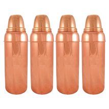 PG COUTURE 1 Litre Plain Thermos Design Copper Bottles Pack Of 1 - £13.70 GBP+