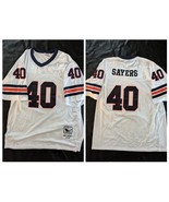 Gale Sayers Chicago Bears Mitchell &amp; Ness Throwback NFL Blanc Suite Jers... - $1,435.30 MXN