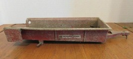 Vintage Ertl International Harvester Manure Spreader Red Wagon Trailer Parts Onl - £10.35 GBP