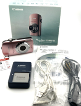 Canon Power Shot Elph SD960 Is Digital Camera Pink 12.1MP Tested Iob Mint - £339.26 GBP