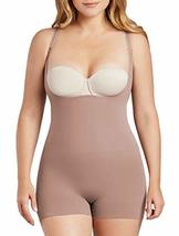 CURVEEZ Women&#39;s Firm Control Slimming Bodysuit Shapewear (Cocoa, Small) - £27.93 GBP
