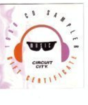 Circuit City 1996 Gift Certificate Sampler Cd - £8.46 GBP