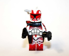 Minifigure Captain Keelie Clone Trooper Star Wars Toys Gift - $7.12