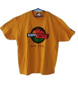 New Sports Network ESPN Zone New York City Orange T Shirt Short Sleeve - $270.13 MXN