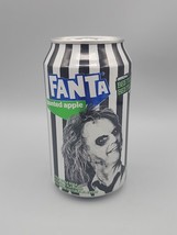 New Beetlejuice Fanta Haunted Spiced Apple Soda / Pop 12oz Can - $3.84