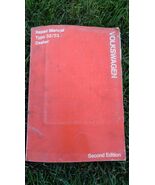 OEM Volkswagen Dasher Type 32/33 Repair Manual Second Edition Vintage 19... - €19,82 EUR