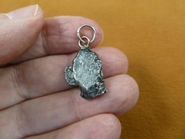 x260-27) 4.6g Campo del Cielo meteorite natural shape space pendant iron... - $32.71