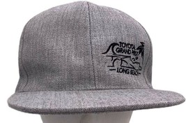 Toyota Hat Grand Prix Long Beach Snapback Trucker  Gray Cap Lid - £9.66 GBP