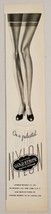 1946 Print Ad Gotham Gold Stripe Nylon Stockings Pretty Legs New York,NY - £9.32 GBP