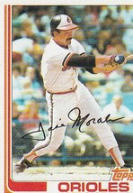 1982 Topps Jose Morales Baltimore Orioles #648 Major League Baseball Card - £1.55 GBP