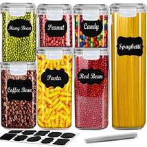 Food Storage Containers, Pantry Organization and Storage ,7 Pieces BPA F... - £37.83 GBP