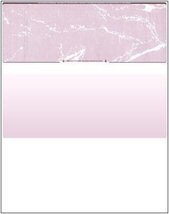 200 Blank Check Stock Paper Check on Top - Burgundy Marble - £14.09 GBP