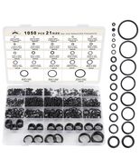 1050 Pcs O Ring Kit 21 Size Nitrile Rubber Assortment Set for Car Auto V... - $16.57 CAD