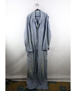 Vtg 70s Streetwear Mens 52 Tall Distressed HBT Herringbone Twill Coveral... - $94.71 CAD