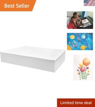 Watercolor Paper, White, Bulk, 90 lb., 12" x 18", 250 Sheets - $110.62
