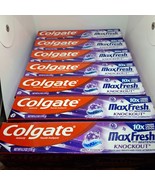 7 Pack- Colgate Max Fresh Whitening Knockout Toothpaste, Mint Fusion 6.3... - $30.57 CAD