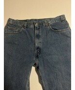 36 x 30 ~ Tag: 38 x 30 ~ Vintage 90s Levis 505 Jeans ~ Black Bat Wings ~ USA! - $50.54