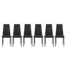 Dining Chair Set of 6: Modern &amp; Stylish - $231.99