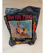 Vintage 1970 Dog Hat Swim Ring Inflatable Boat Pool Toy Floatie 21 x 18 ... - $50.22 CAD