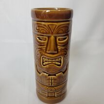 Royal Lahaina Tiki Mug Cup Tumbler Kaanapali, Maui Excellent Brown Ceramic - $18.80