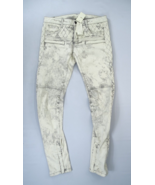 Maje Centre-Ville Jeans Skinny Matelassé Motif Fermeture Cheville Fin Ta... - £36.68 GBP