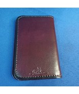 Vinatage Hazel 2 Pocket Card Holder - Burgundy Leather - £11.02 GBP