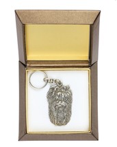 NEW, Yorkshire Terrier, dog keyring, key holder, in casket, limited edition - £16.51 GBP