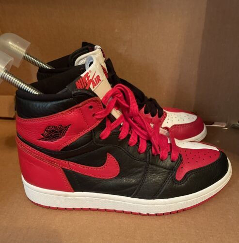 Nike Air Jordan 1 High Homage To Home Size 6 861428-061 OG I Retro Bred Chicago - £161.46 GBP