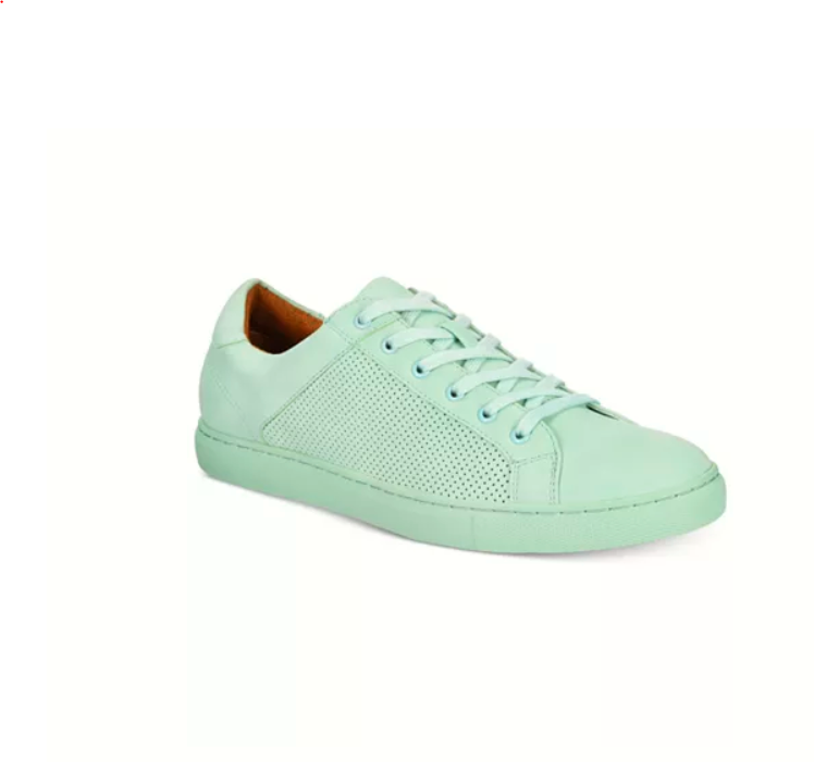 Bar III Men&#39;s Toby Lace-Up Sneakers Light Green MINT - $25.00