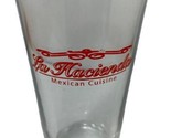 La Hacienda Pint Glass Standard 16 oz Pint Glass with Red Print - $20.20