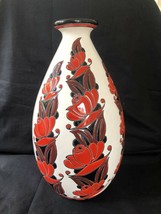 Antique 1926 Leon Lambillotte vase for Boch Keramis. Unique piece - $1,527.89