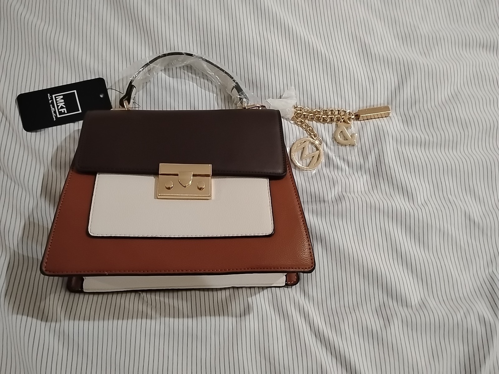 MFK Mia K. Collection, Brown Womens Purse  - $24.31