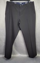 IZOD Golf Pants Mens 38x30 Performance Flat Front Black Stretch - $14.67
