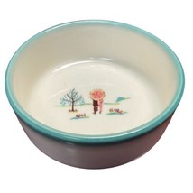 Brock Of California Forever Yours Bowl 5 inch diameter bowl Couple Pink ... - £23.41 GBP