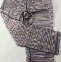 Soffee Low Rise Dri Performance Wear Pants Womens Small S Capri Print Mu... - £14.18 GBP