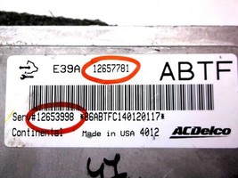 HARNESS.PLUGS/WIRES/PIGTAILS  FOR  14-15-16 CHEVROLET CAPTIVA/ENGINE/COMPUTER image 4