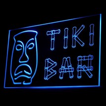 170032B Tiki Bar Bamboo Display Tent Mobile Party Mask Beach LED Light Sign - £17.57 GBP