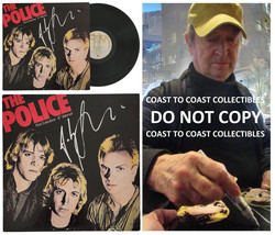 Andy Summers Signed The Police Outlandos D&#39;Amour Album Proof Autographed Vinyl - £355.28 GBP