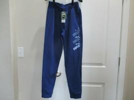 BNWT PUMA Youth boys athletic pants, cotton blend, Pick size, Non fleece, Navy - $19.99