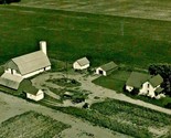 1957 RPPC William Butcher Farm Aerial 245 Butcher Road Minford OH Postca... - $29.65