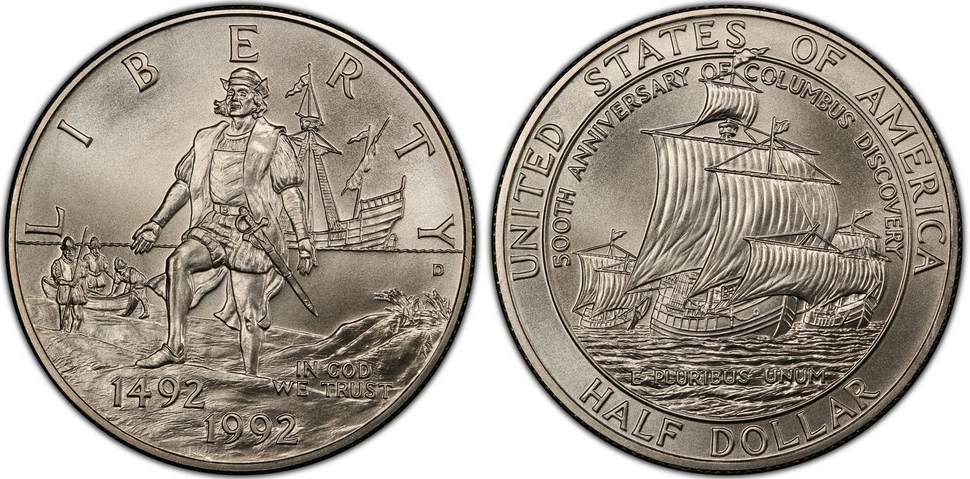 NGC MS70 1992 D Columbus $0.50 - $55.00