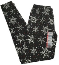 No Boundaries Juniors Snowflake/Holiday/Christmas Ankle Leggings, S/Small (3-5) - £6.69 GBP