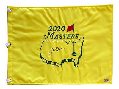 Primary image for Jack Nicklaus Signé 2020 Masters Golf Drapeau Bas AC40933