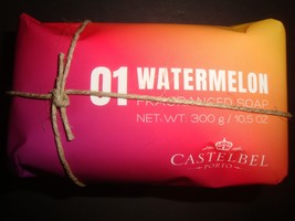 New Castelbel Made in Portugal 10.5oz/300g Luxury Bath Bar 01 Watermelon - £10.13 GBP