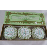 3 Cakes Mughetto Italian Lily of the Valley Scented Soap Unused in origi... - $14.84