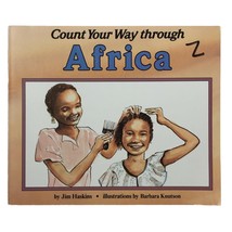Count Your Way Through Africa By Jim Haskins Paperback Book for Children Kids - £9.35 GBP